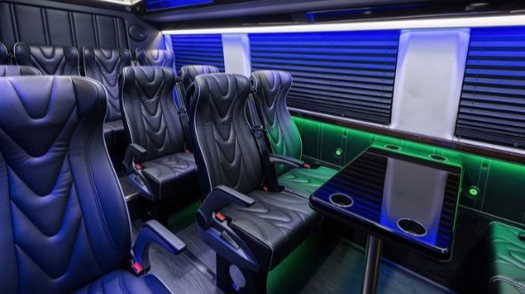 20 passenger sprinter van interior surprise