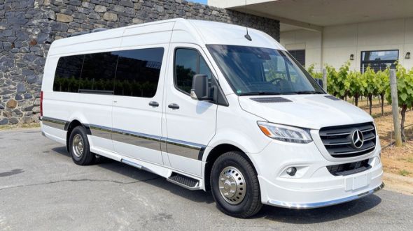 gilbert wedding sprinter van rental