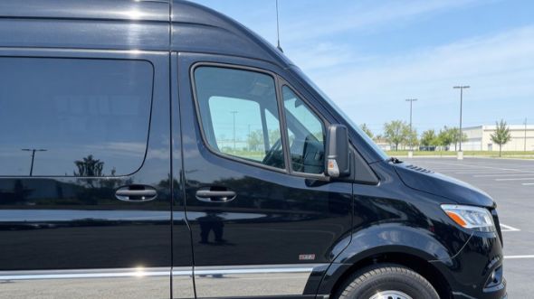 peoria wedding sprinter van rental