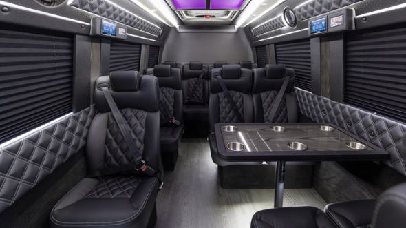 phoenix 15 passenger sprinter van interior
