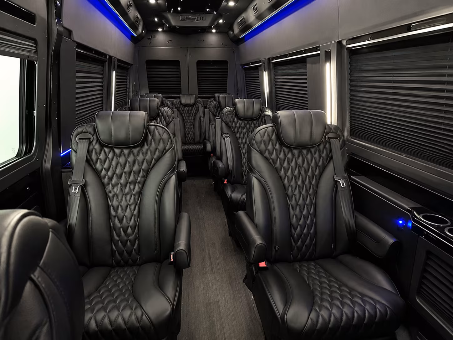 phoenix 10 passenger sprinter van inside