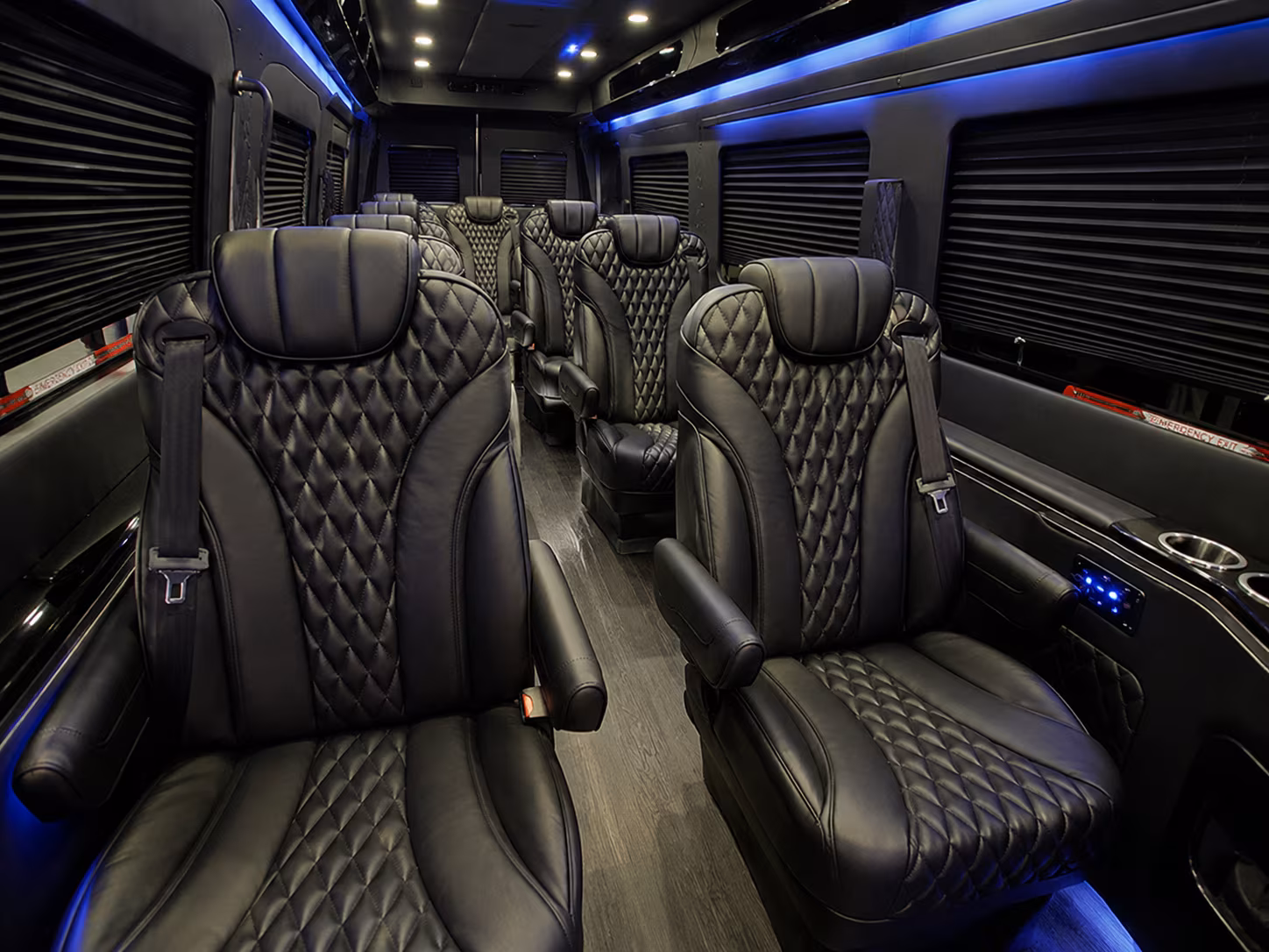 phoenix 15 passenger sprinter van inside