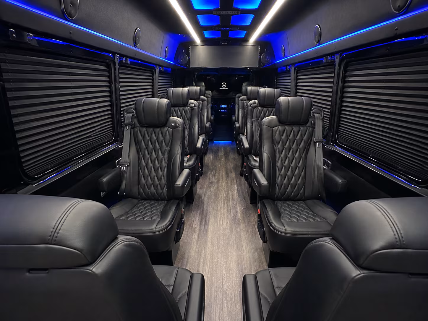 phoenix 15 passenger sprinter van interior