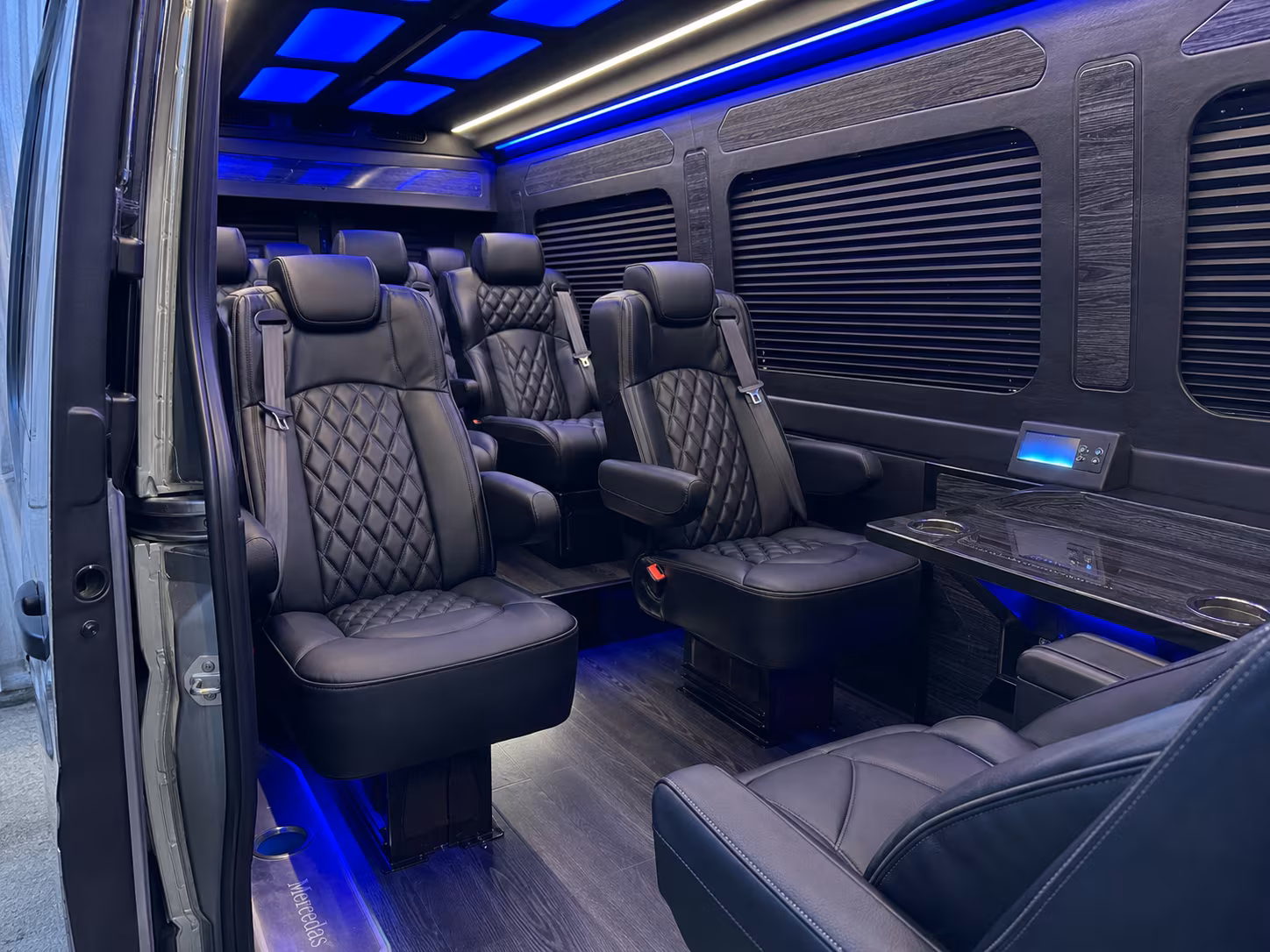 phoenix 18 passenger sprinter van inside