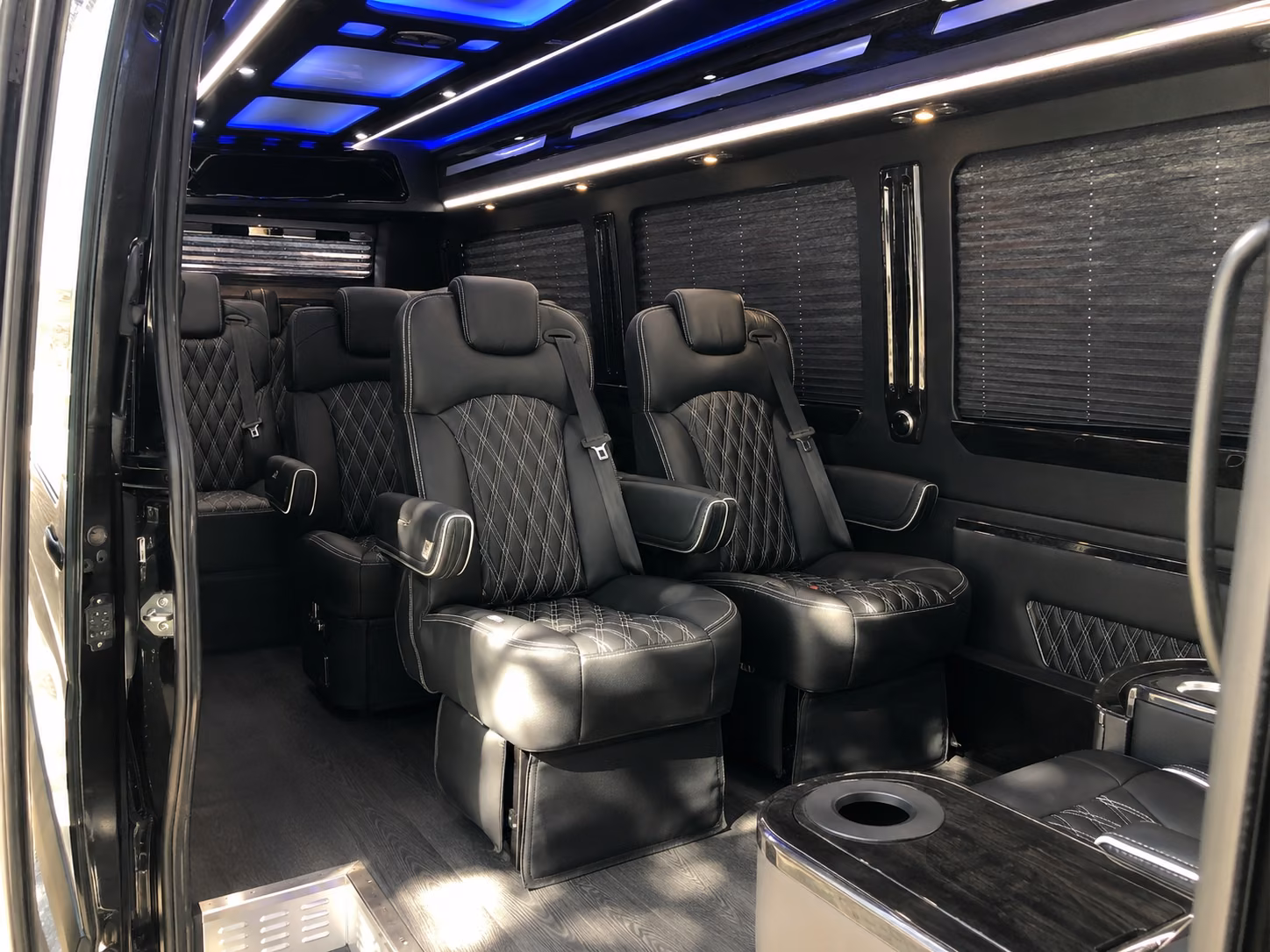 phoenix 8 passenger sprinter van interior
