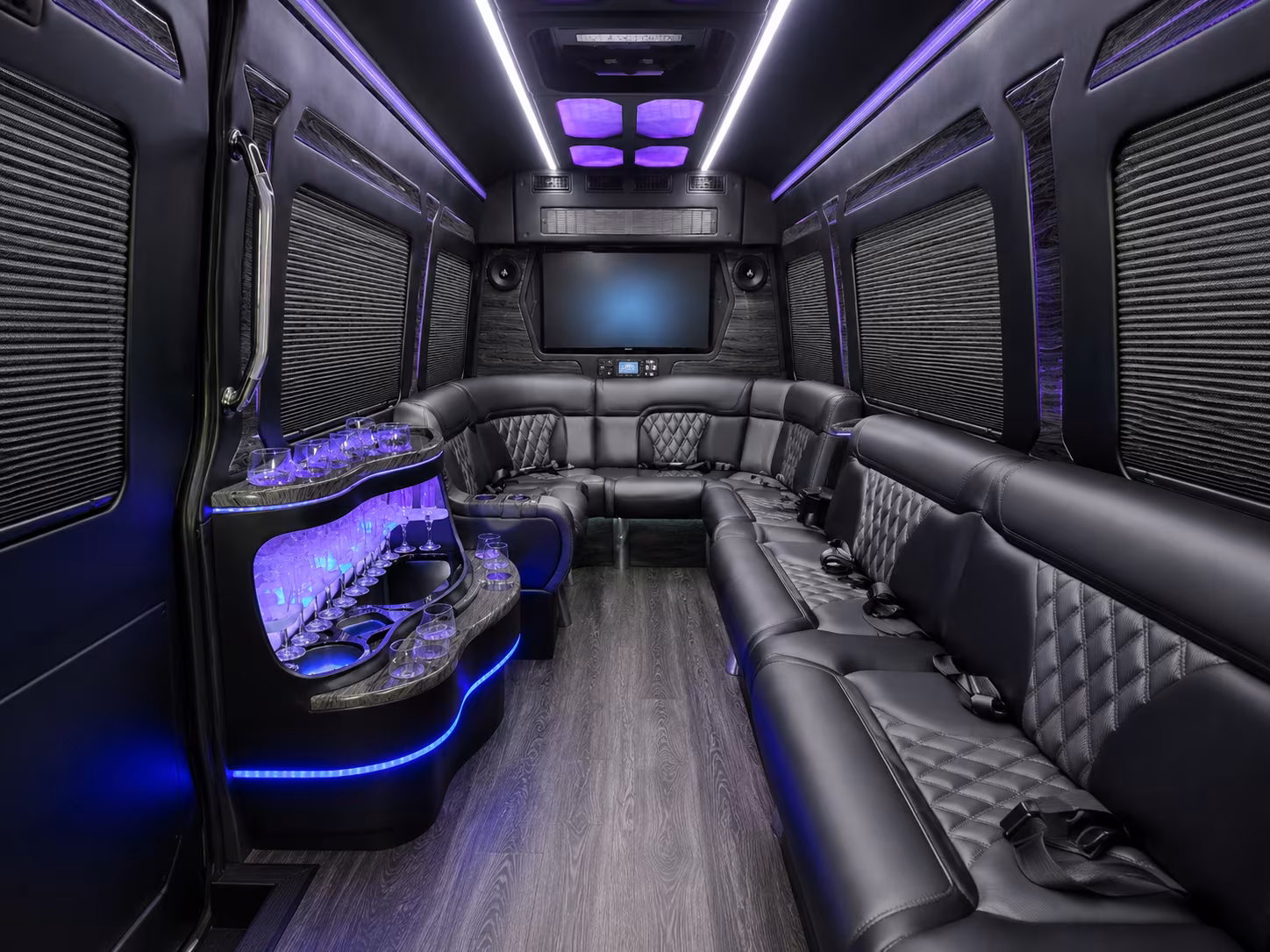 phoenix sprinter limousine inside